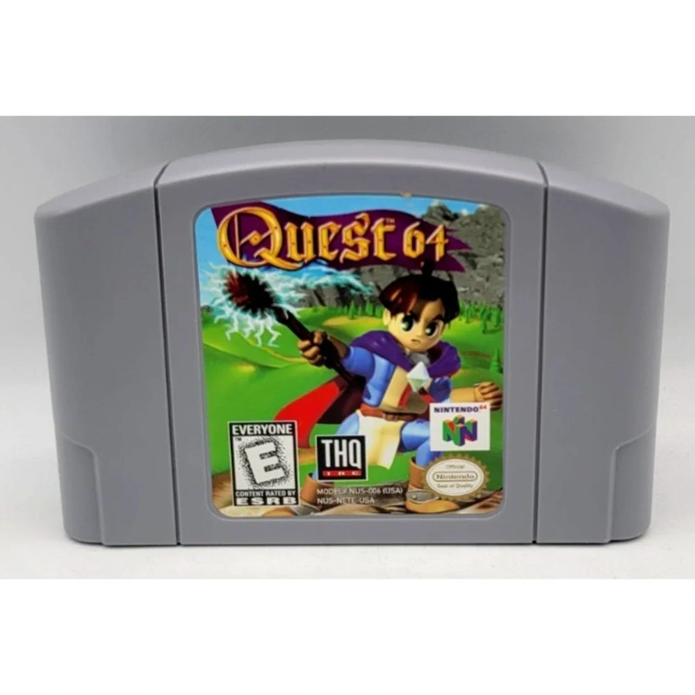 Quest 64 (Nintendo 64 N64, 1998) GAME CART ONLY